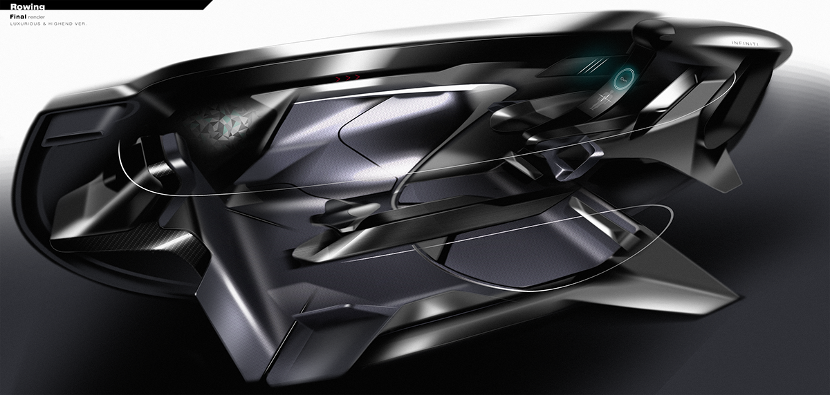 infiniti，Infiniti，Rowing shape，Concept Car，