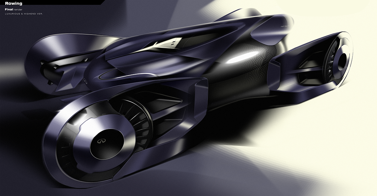 infiniti，Infiniti，Rowing shape，Concept Car，