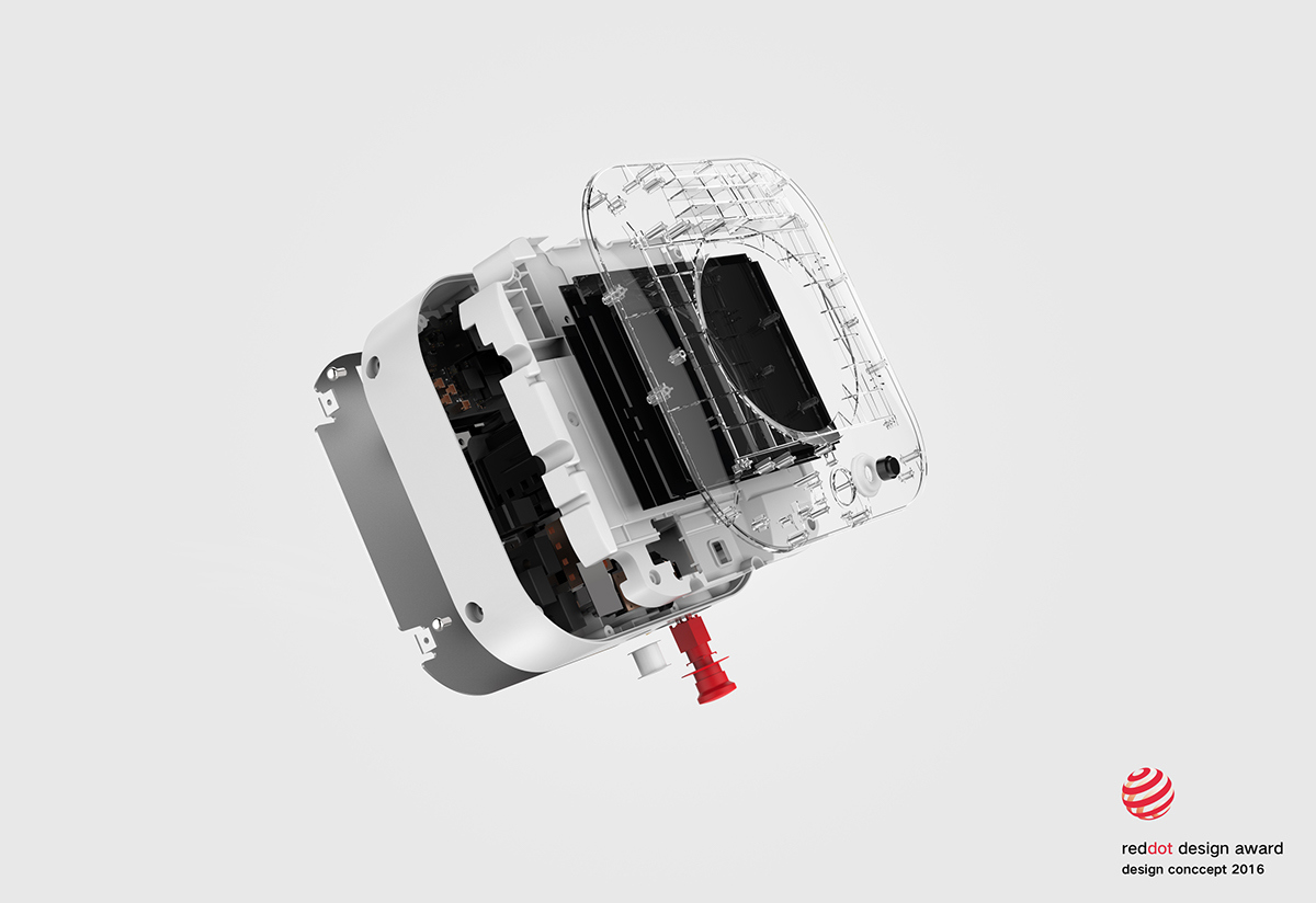 Intelligent products，Charging pile，New energy vehicle，2016 red dot，