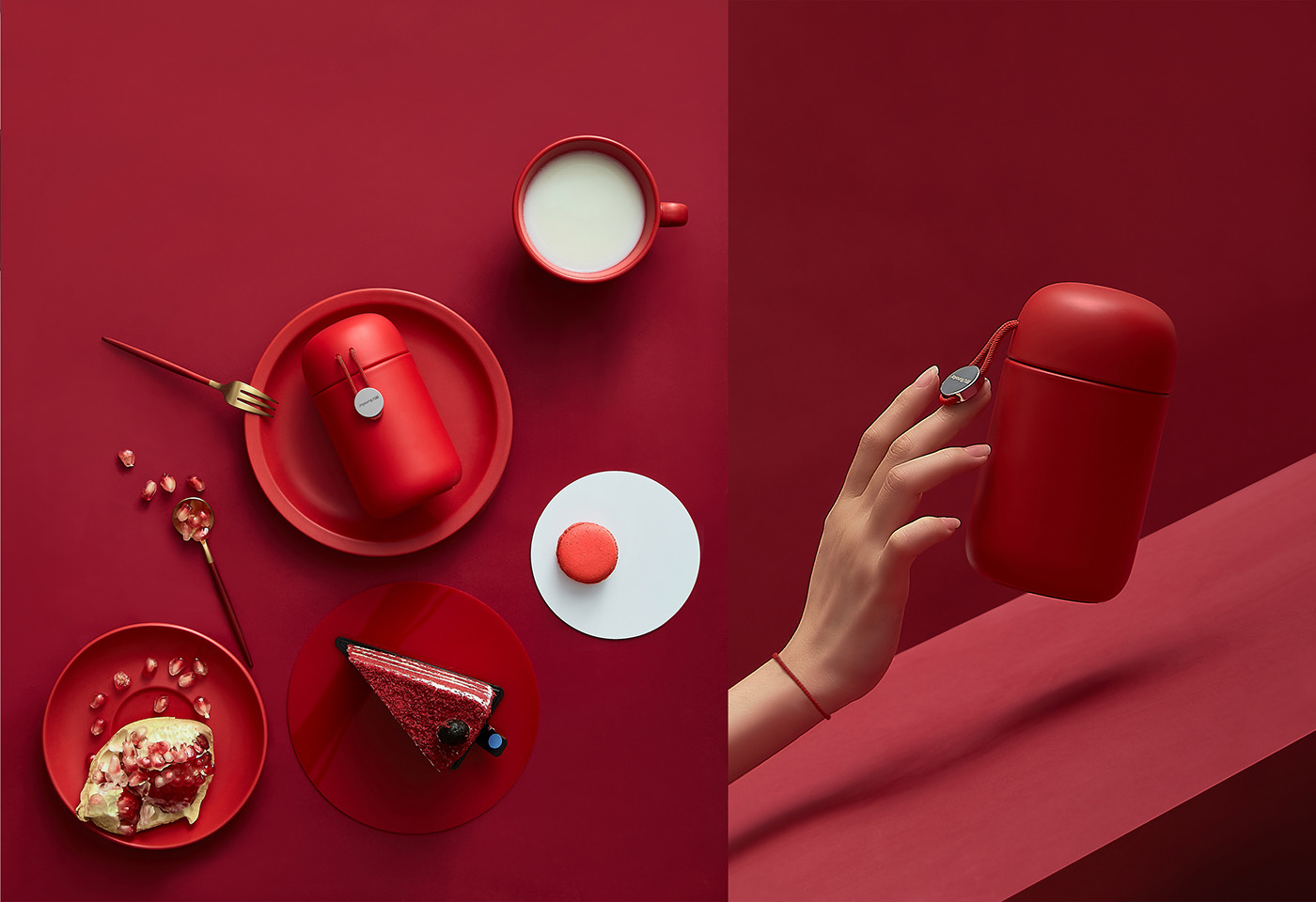 Little red rope，kettle，ICONIC，vacuum flask，Glass，sophia lpy，