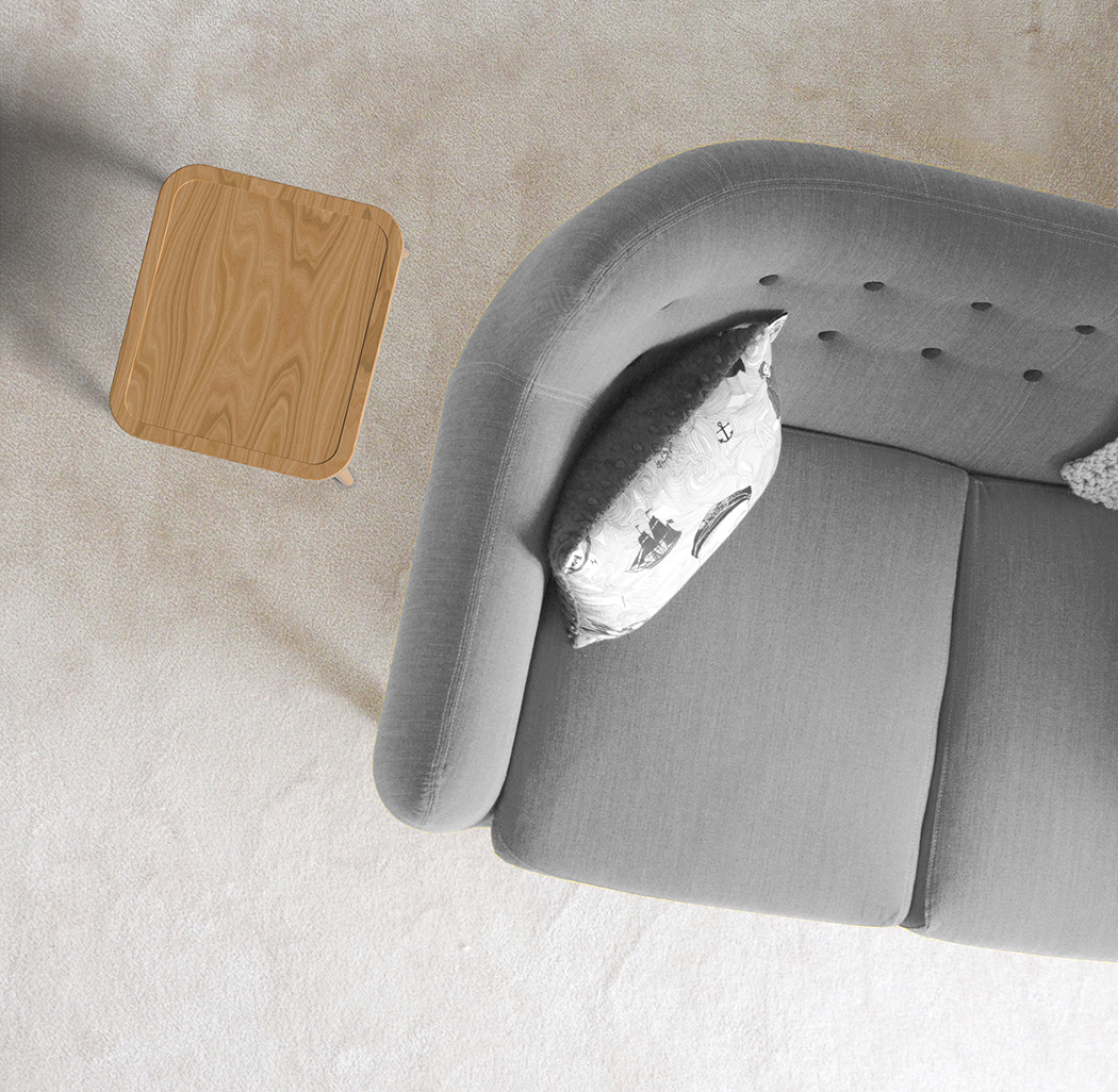 AB Rh+ Yang，JUSTlook，Laundry basket，Side table，