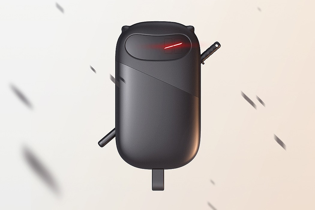 ninja，Charger，portable battery，Rice Mak，black，