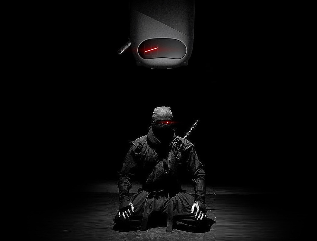 ninja，Charger，portable battery，Rice Mak，black，