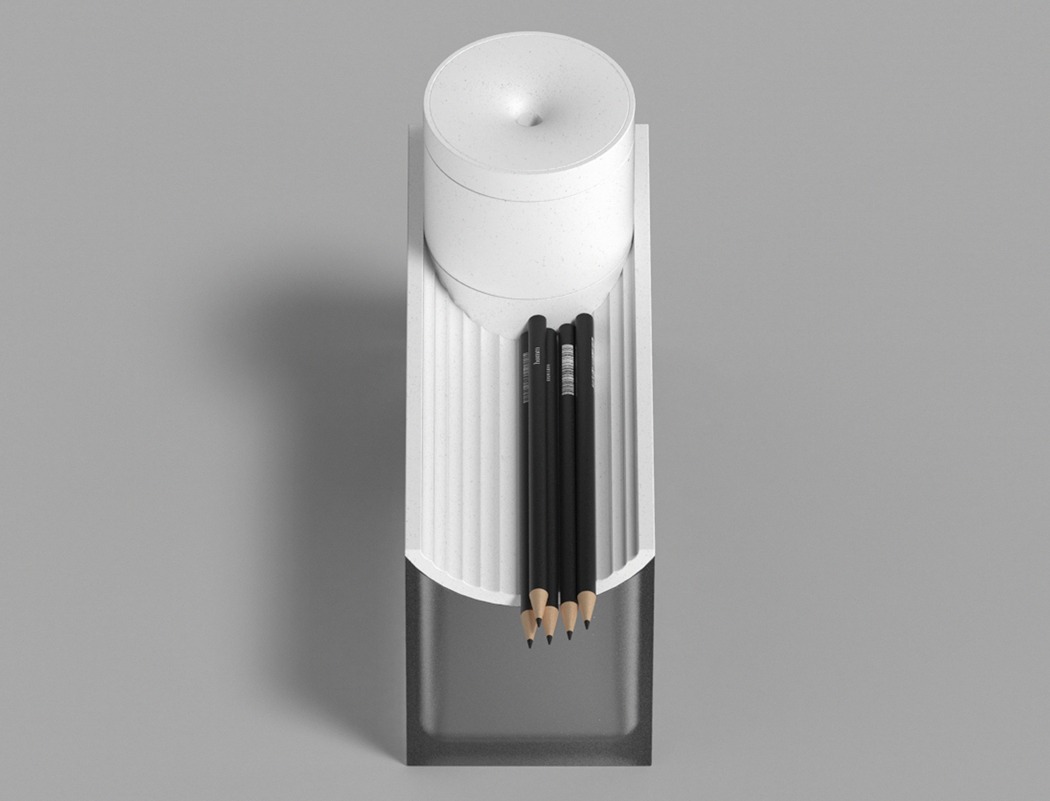 pencil，Tray，Automatic pencil sharpener，