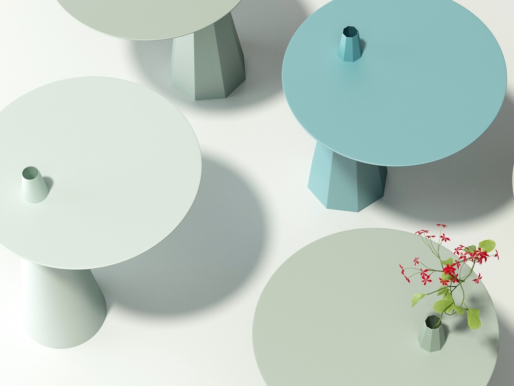 Home Furnishing，Side table，vase，