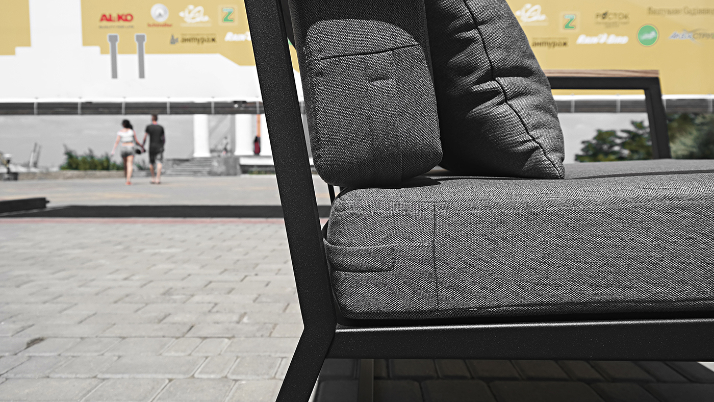 Home Furnishing，furniture，Simplicity，woodiness，flax，Public seat，