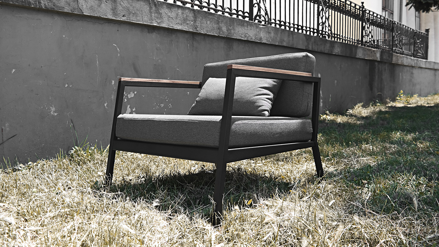 Home Furnishing，furniture，Simplicity，woodiness，flax，Public seat，