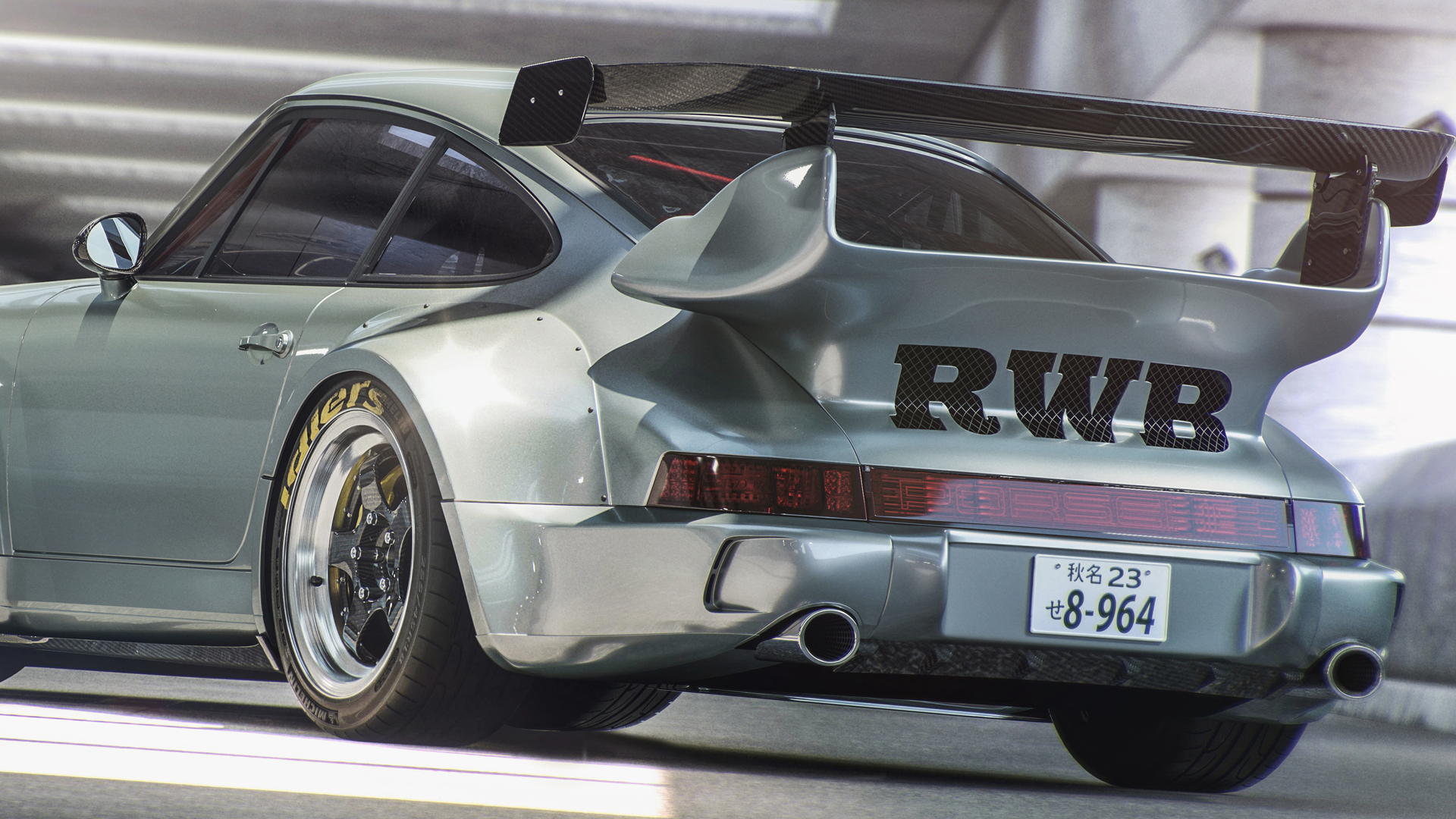 Порше 964 rwb