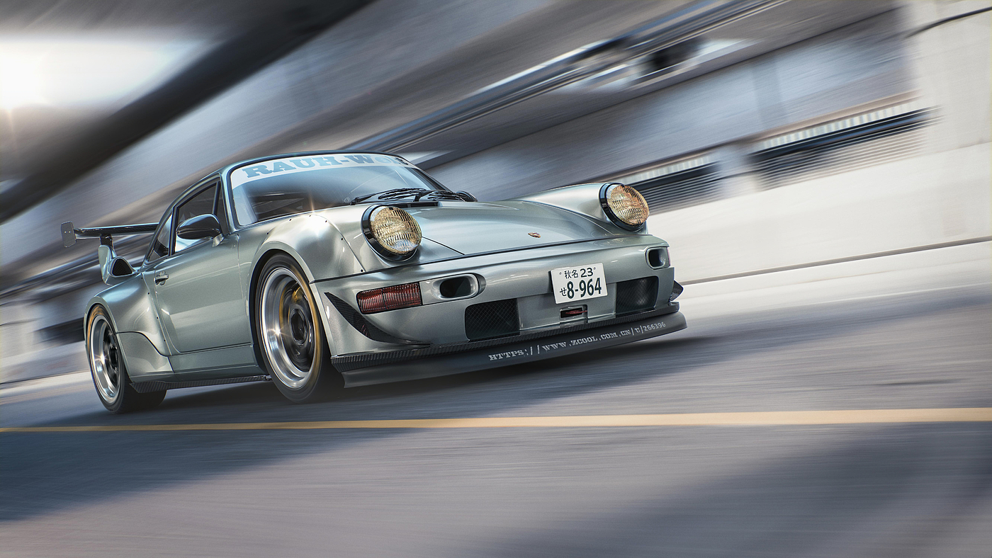 Porsche 964 RWB，