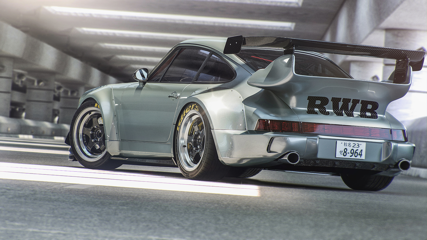 Porsche 964 RWB，