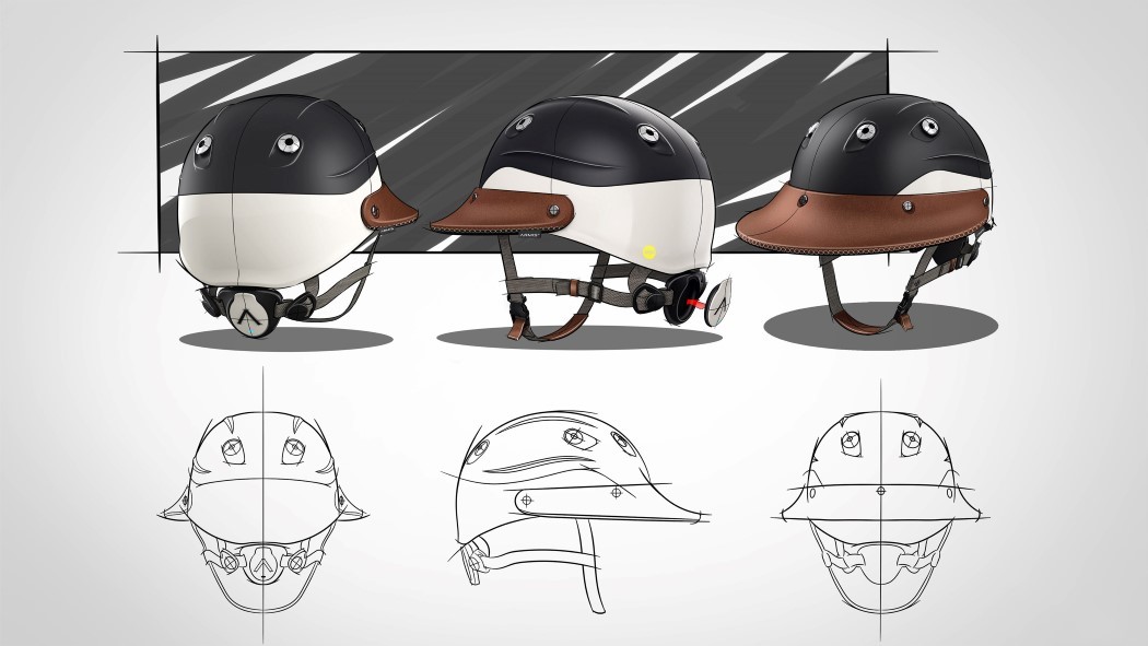 industrial design，product design，Armis helmet，Head protection，Polo helmet，Sensor emission，