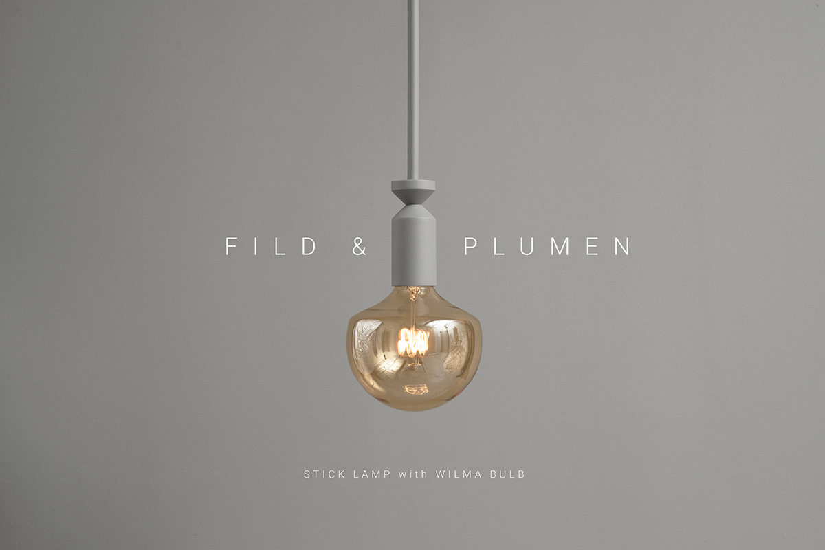 Minimalist，a chandelier，FILD＆PLUMEN，