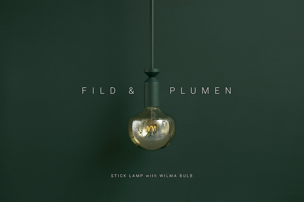 Minimalist，a chandelier，FILD＆PLUMEN，