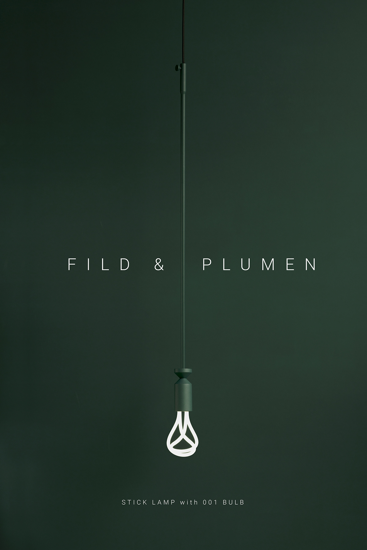 Minimalist，a chandelier，FILD＆PLUMEN，