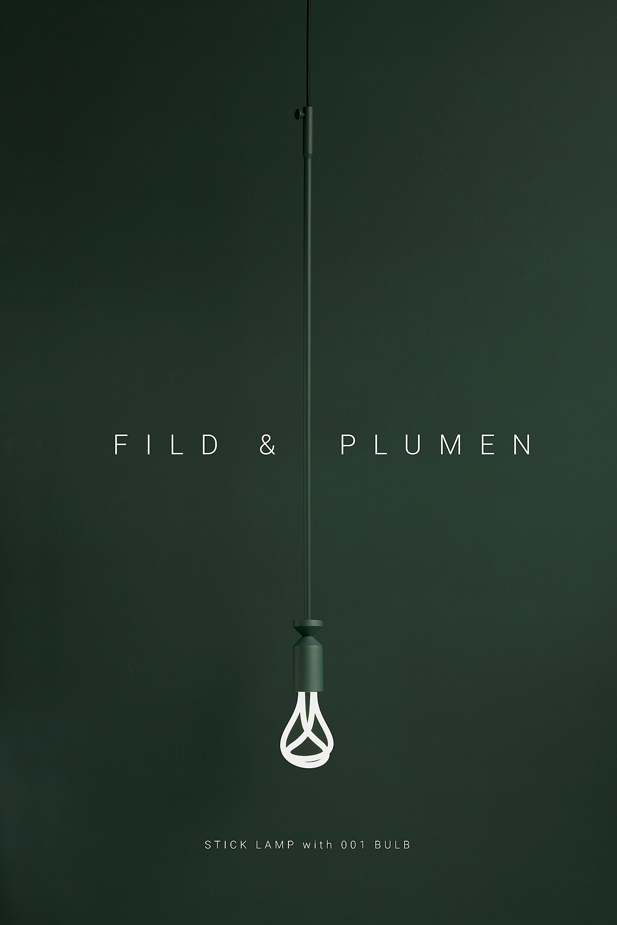 Minimalist，a chandelier，FILD＆PLUMEN，