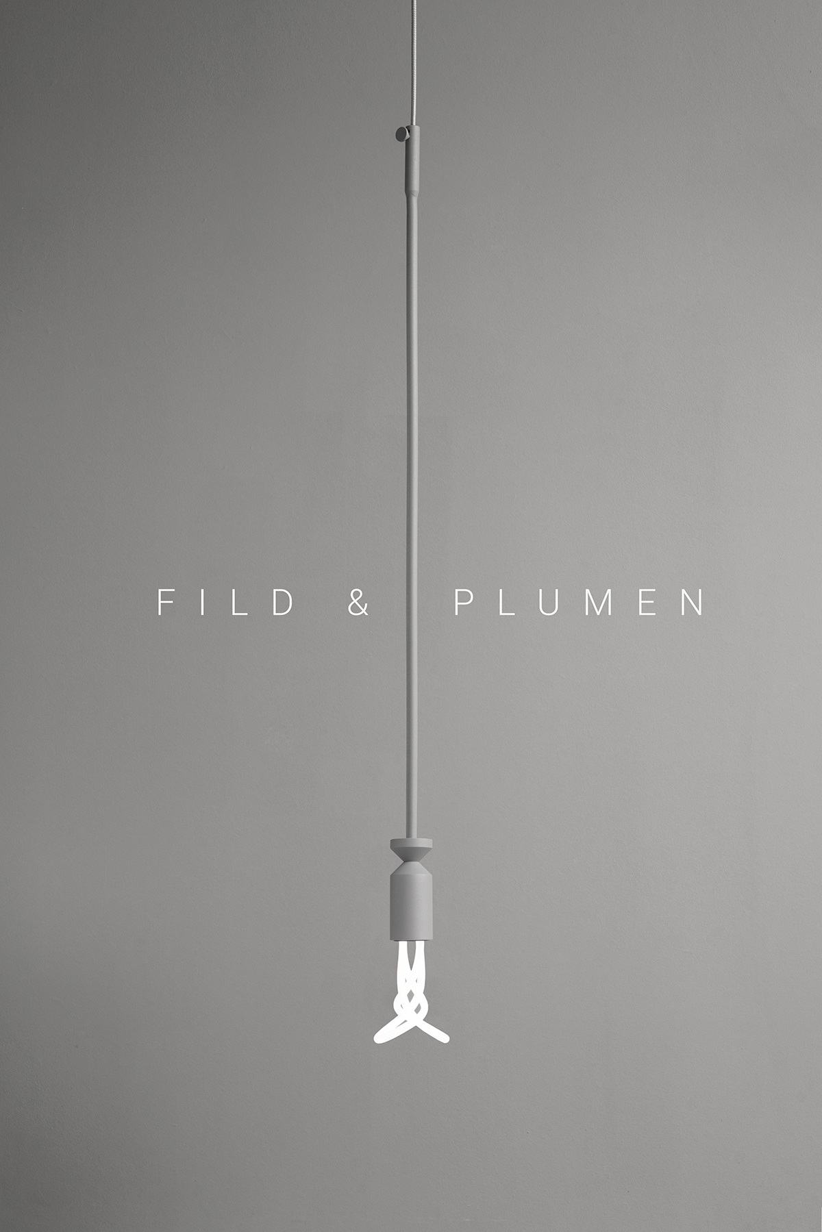 Minimalist，a chandelier，FILD＆PLUMEN，