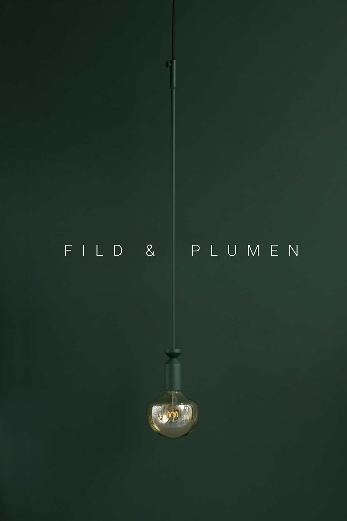 Minimalist，a chandelier，FILD＆PLUMEN，