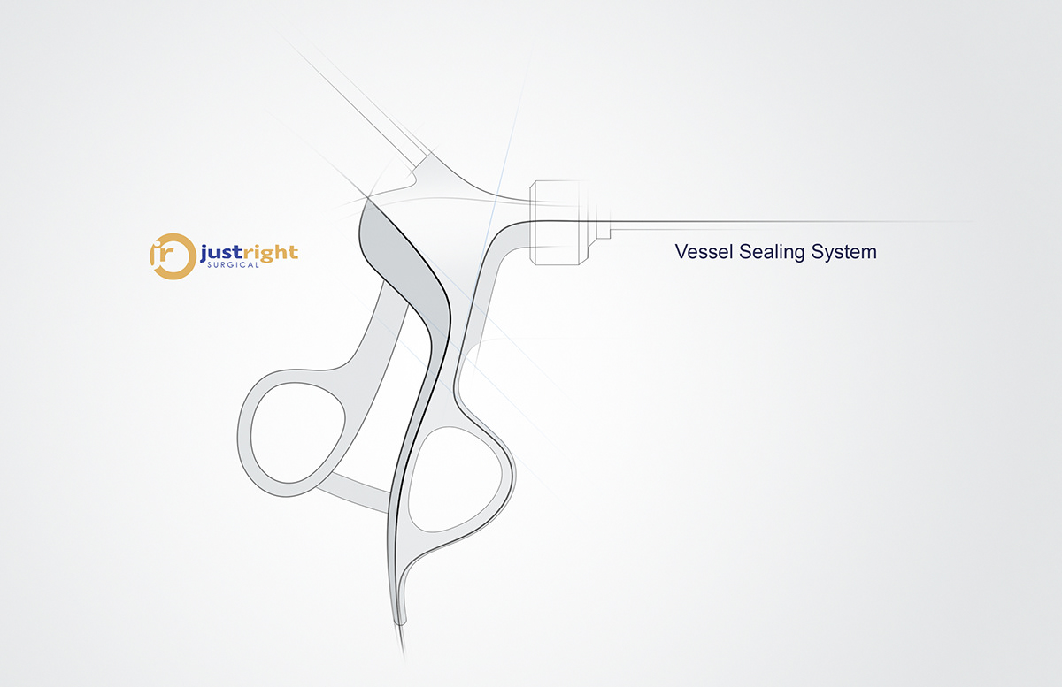 white，Vascular sealing system，JUST RIGHT，