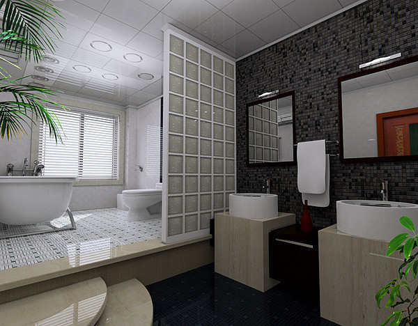 renovation，bathroom，modern，