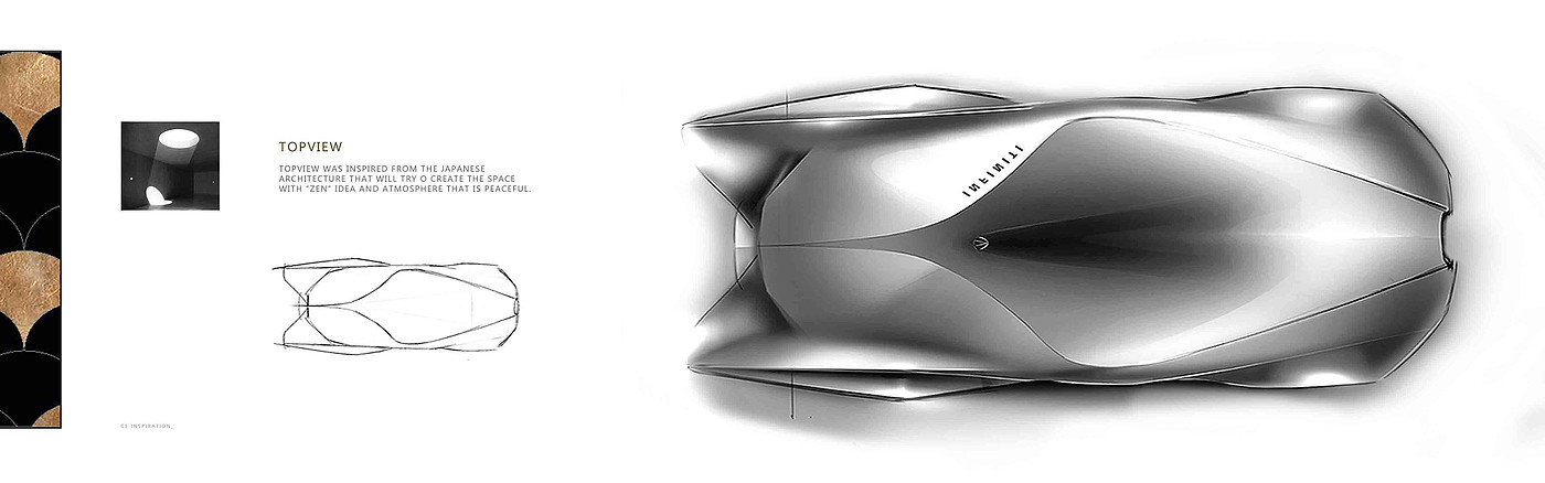 design sketch，INSPIRATION，Infiniti，