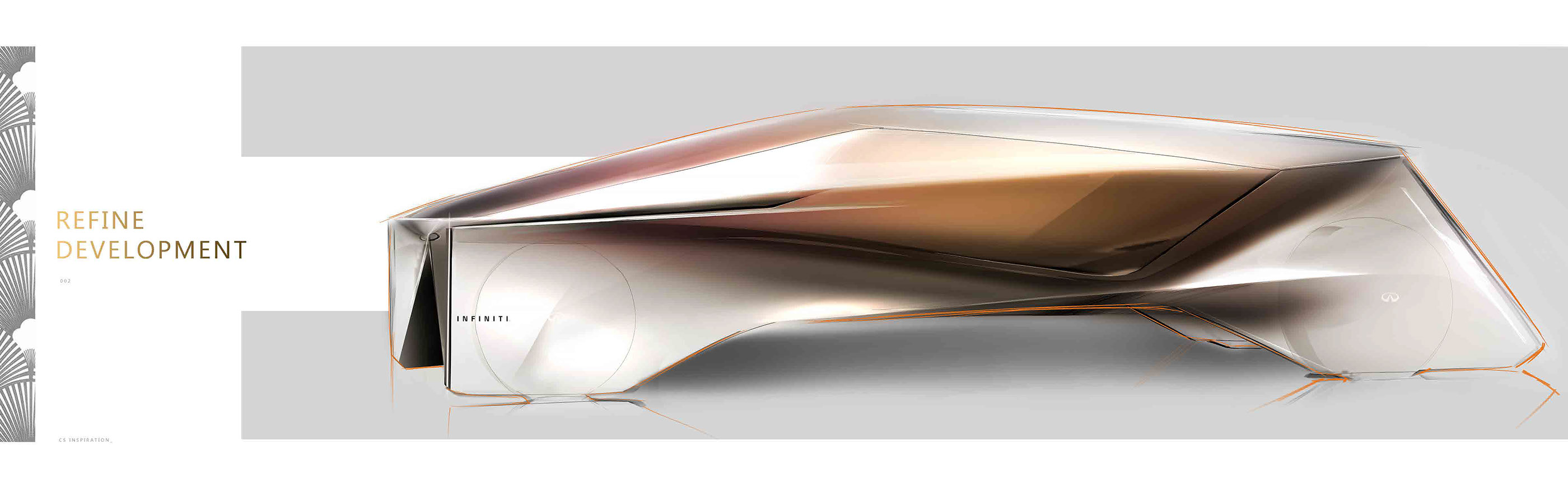 design sketch，INSPIRATION，Infiniti，