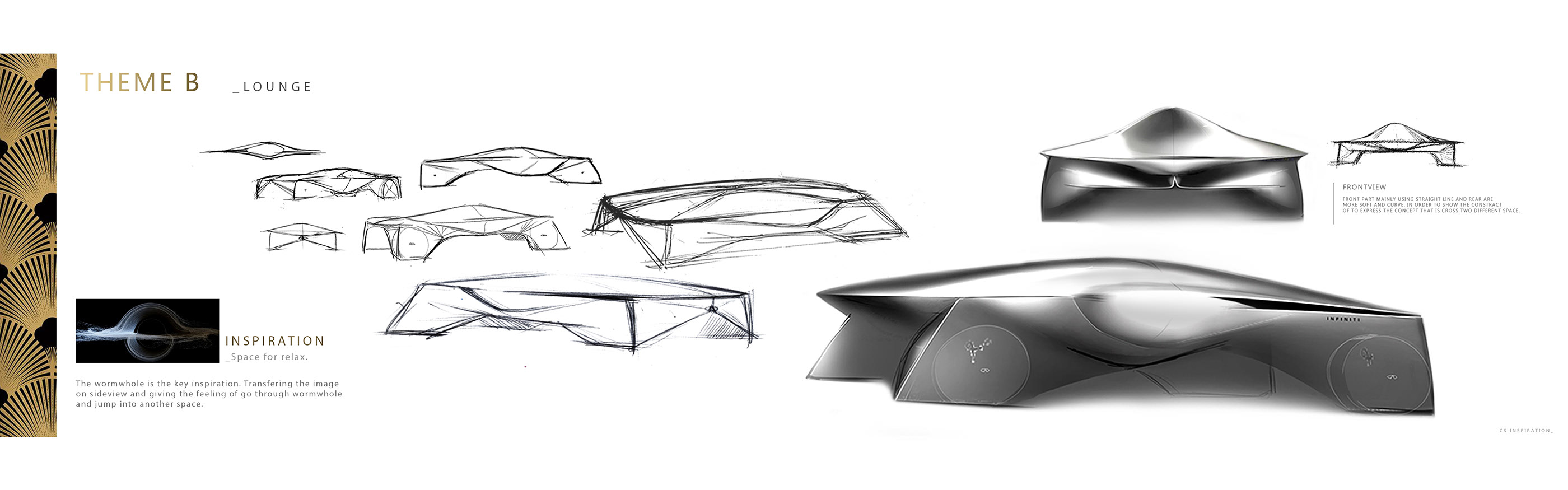 design sketch，INSPIRATION，Infiniti，