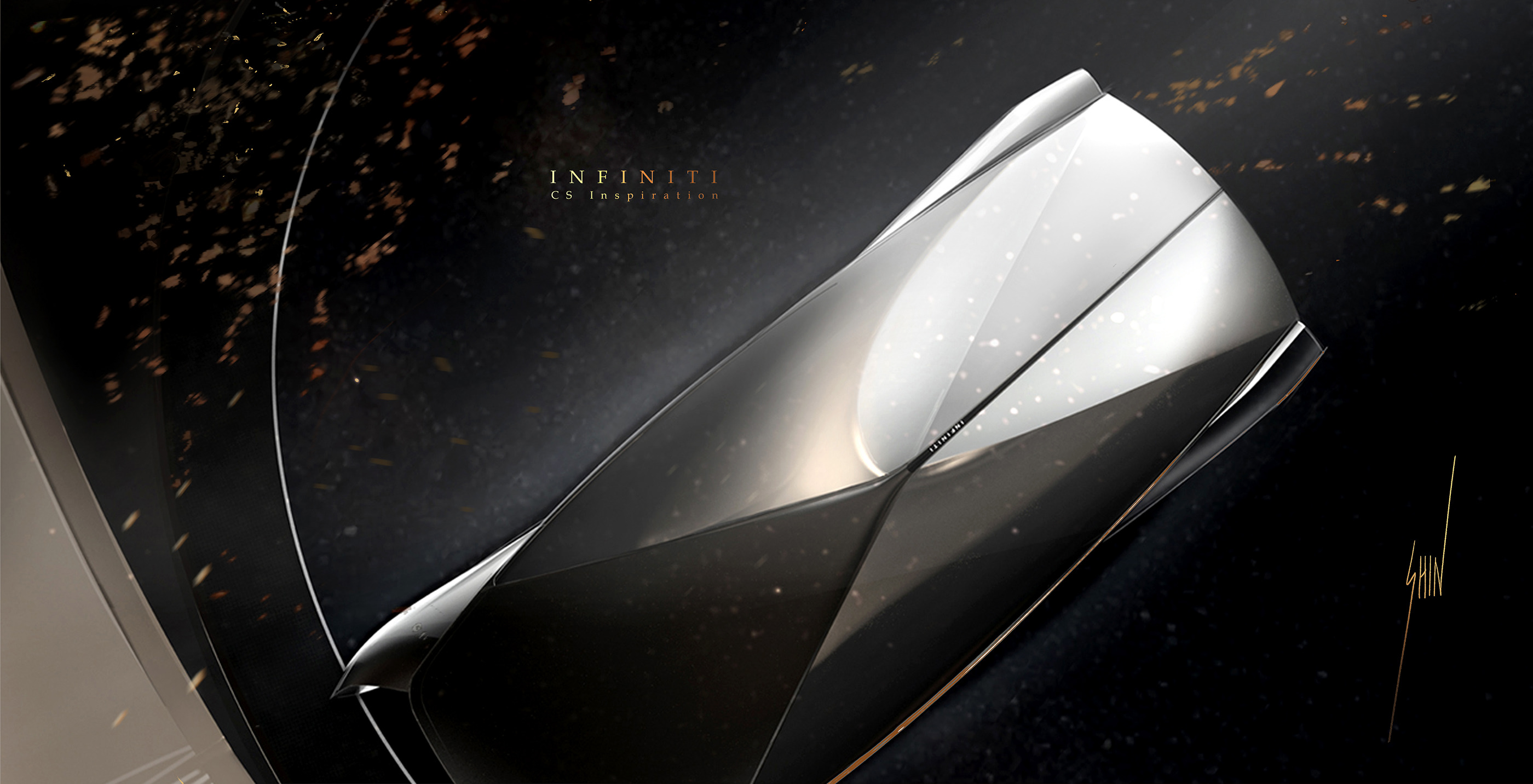 design sketch，INSPIRATION，Infiniti，