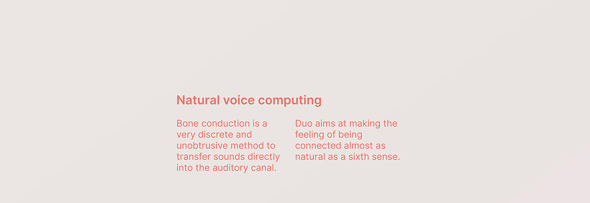 Duo，Wireless headset，white，