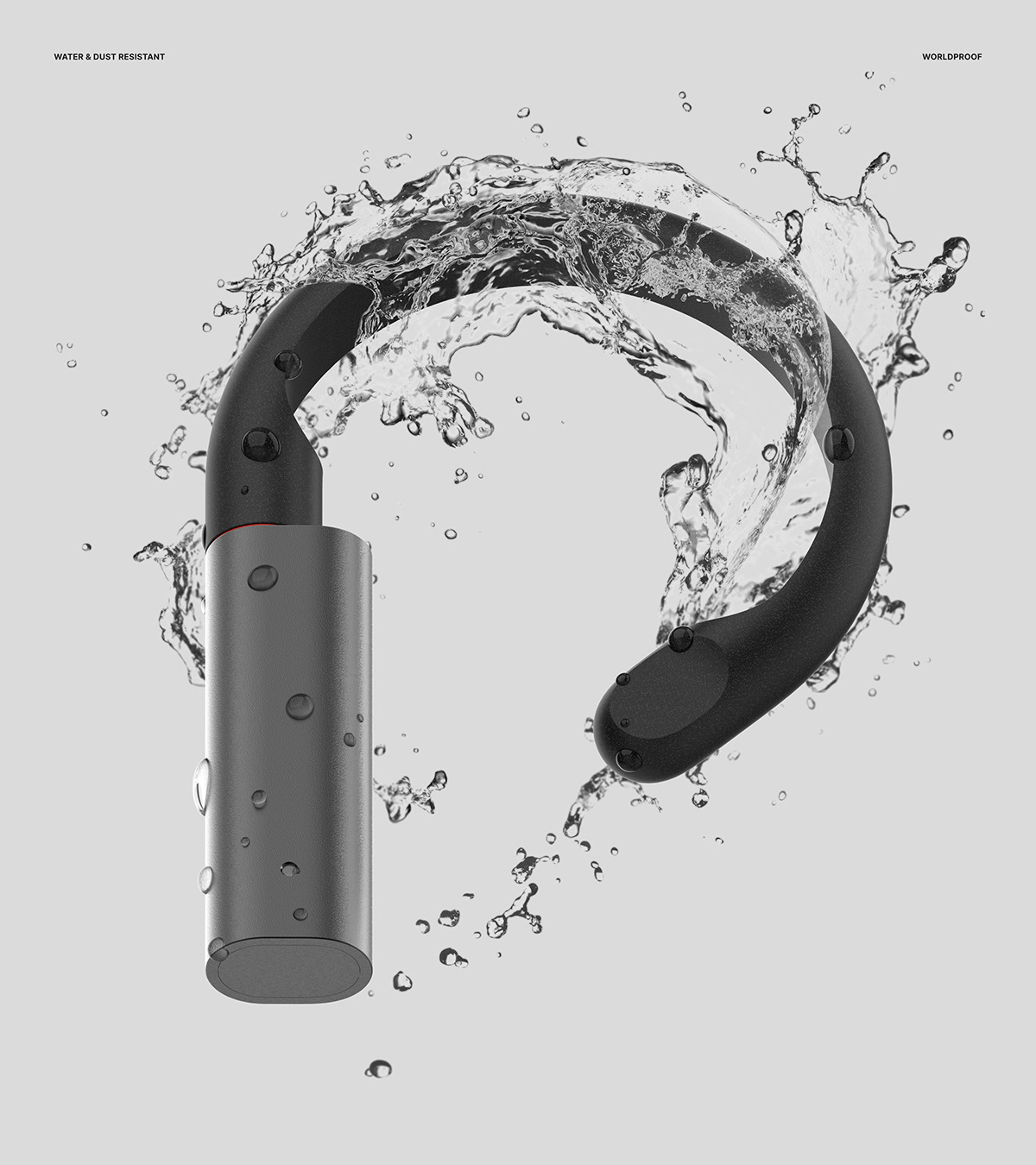 Duo，Wireless headset，white，