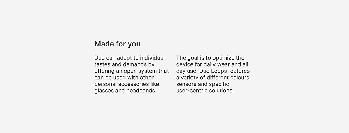 Duo，Wireless headset，white，