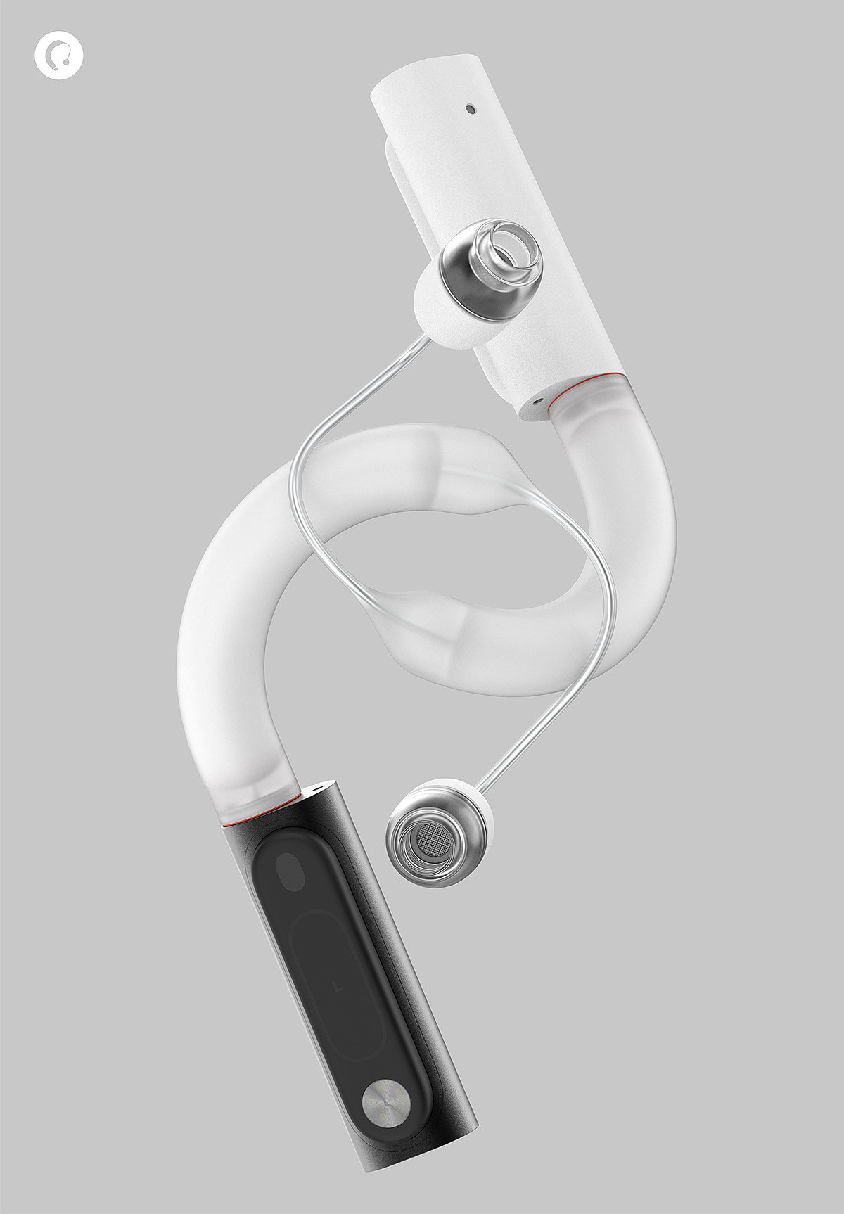 Duo，Wireless headset，white，