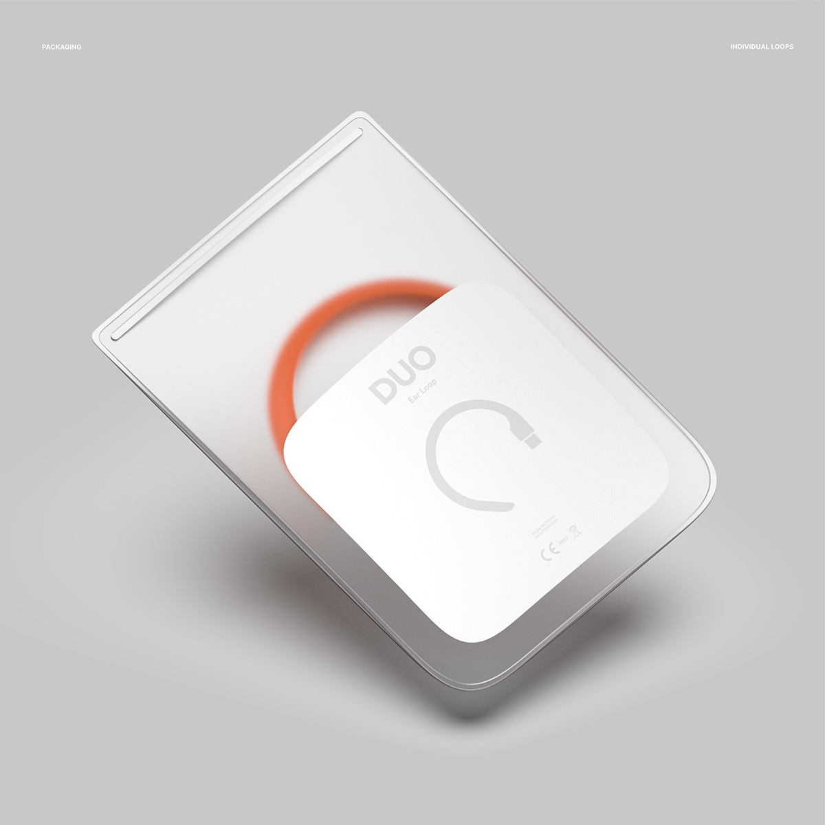 Duo，Wireless headset，white，