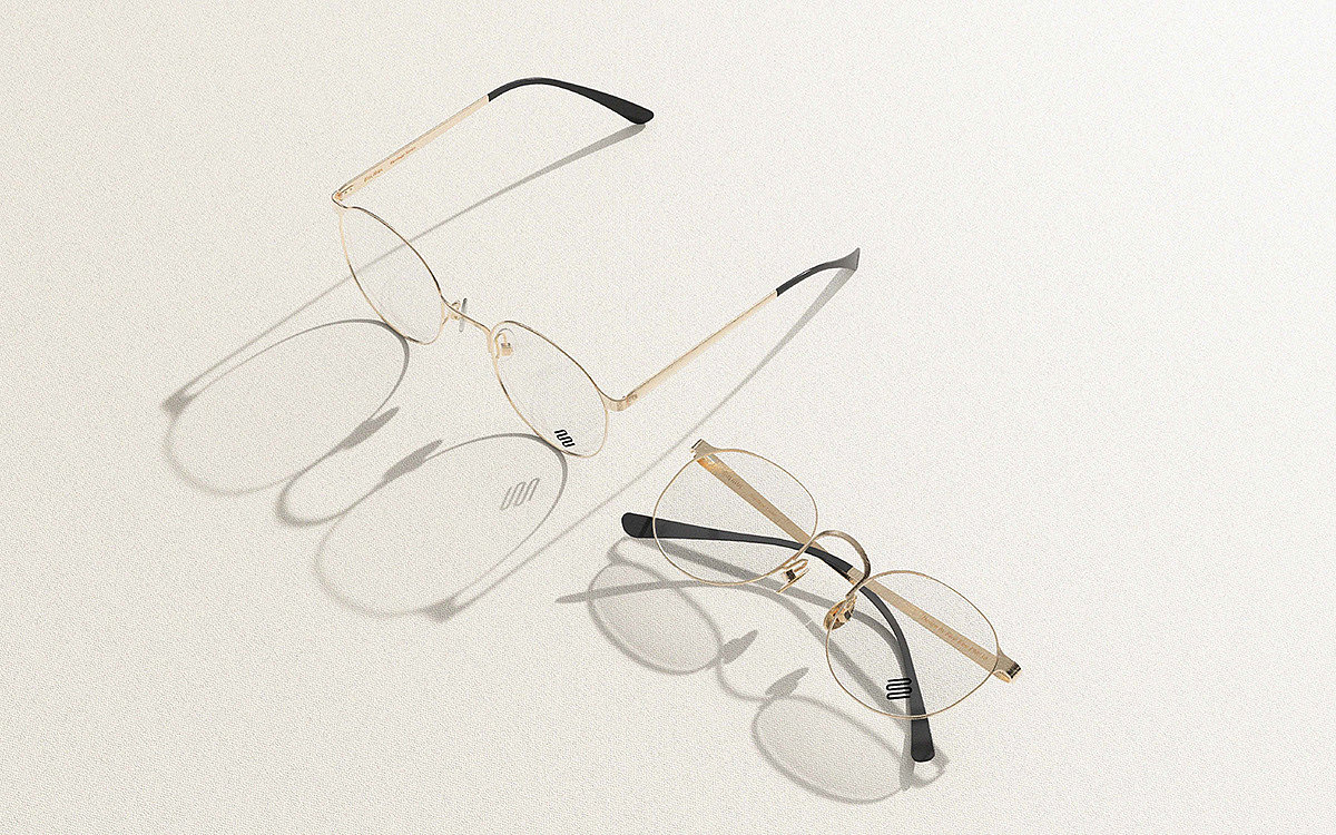 金属，眼镜，Heritage_Glasses，