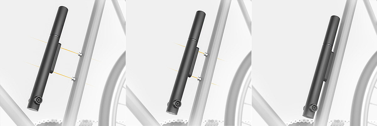 Bicycle pump，Branch，black，