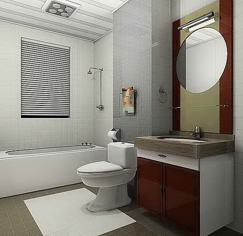 renovation，bathroom，modern，