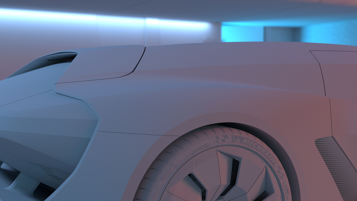 cgi，PB18，audi，audi，automobile，Curve Digital，