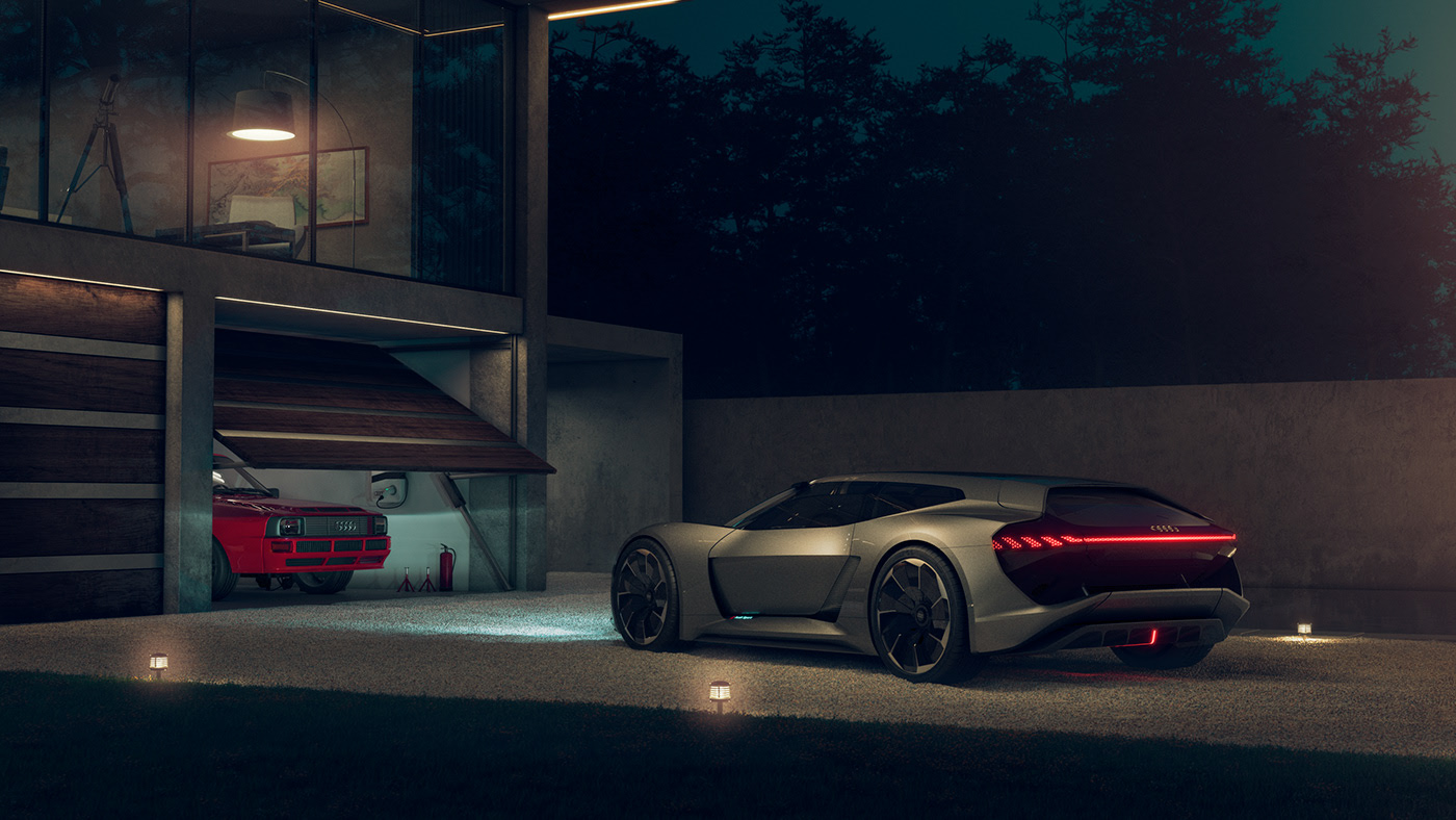 cgi，PB18，audi，audi，automobile，Curve Digital，