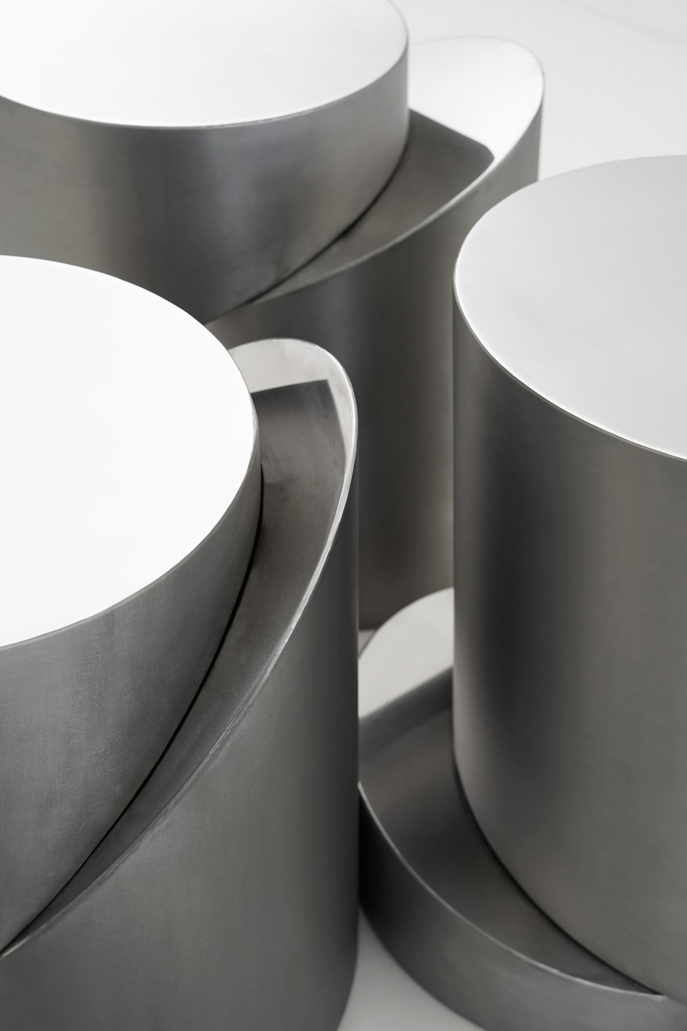 Side table，stool，Minimalist，Slice，