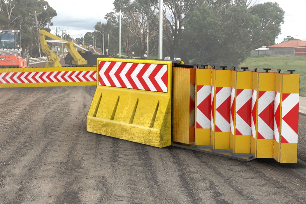 yellow，Barrier design，Easy-Pull Barrier，