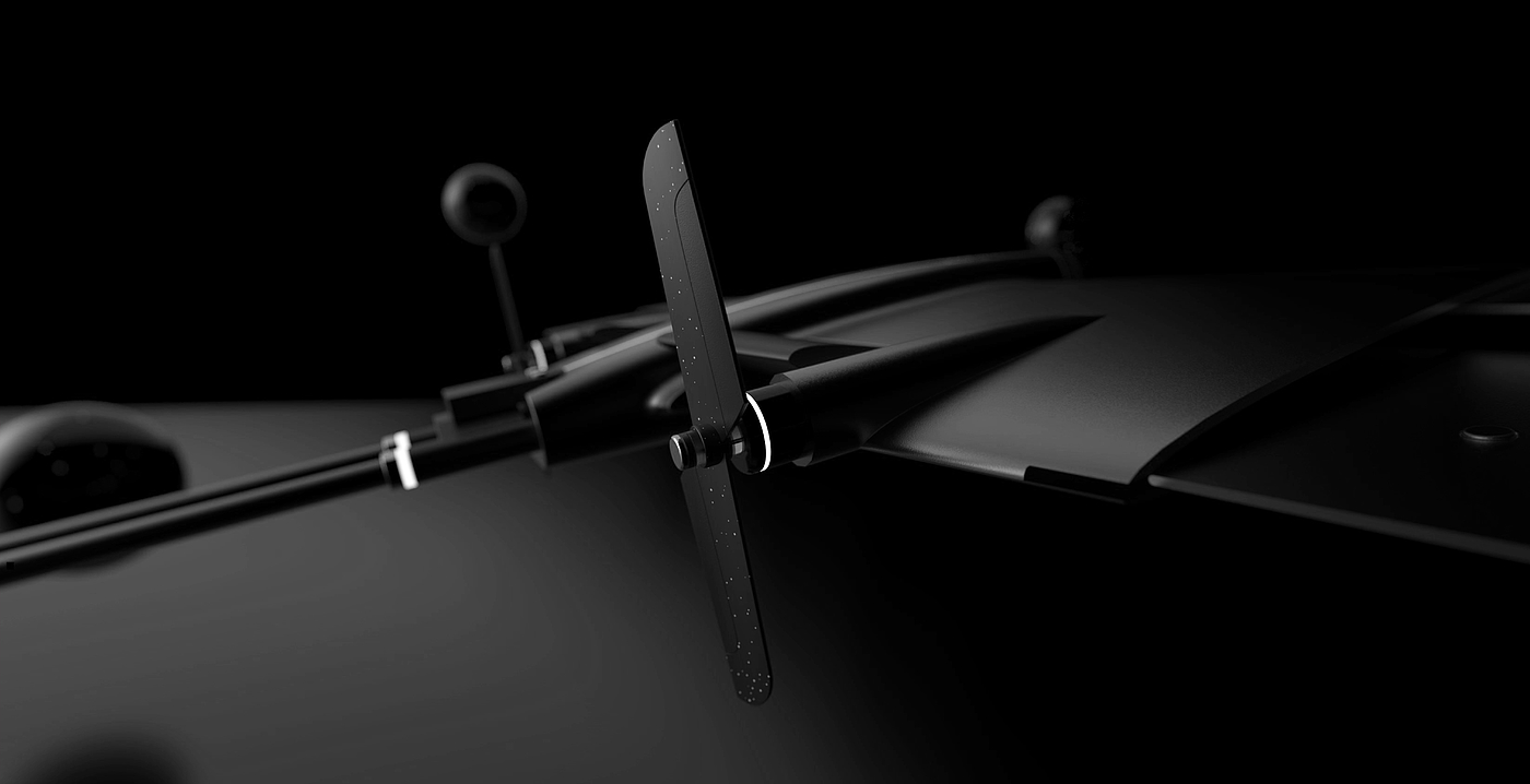 Fixed wing UAV platform，