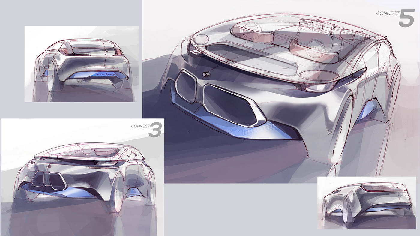 bmw，draft，Hand drawn，Sung Kim，automobile，