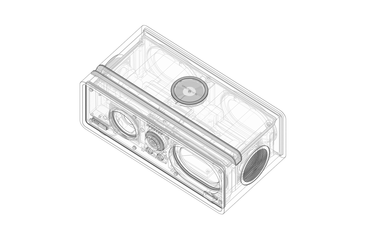 Bluetooth，wireless，hear，loudspeaker box，