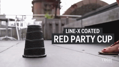 Nanotechnology，plastic bag，LINE-X，a helmet and armor，EDCC，