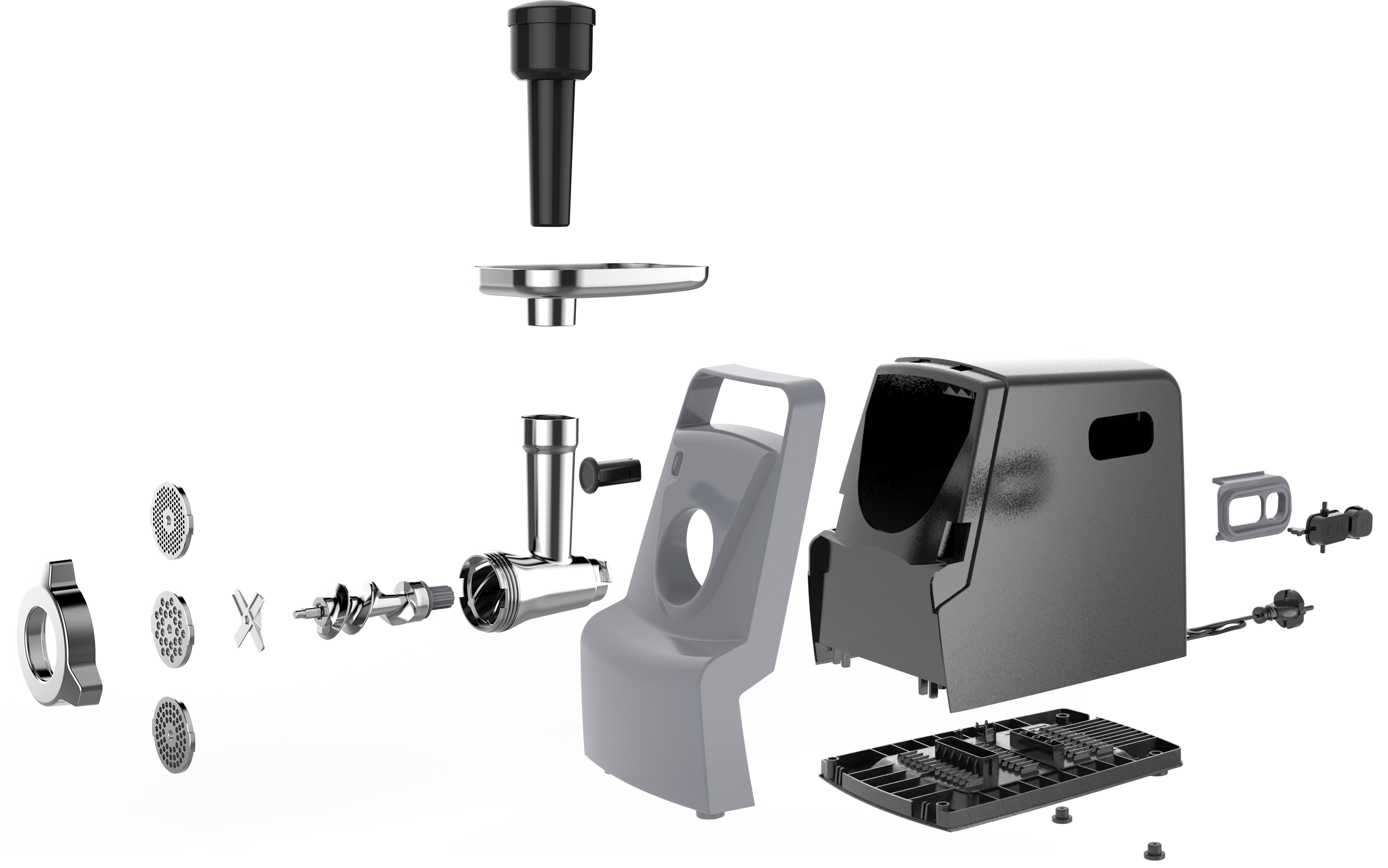 Stuffing stirring enema machine household electric multifunctional cooking machine，