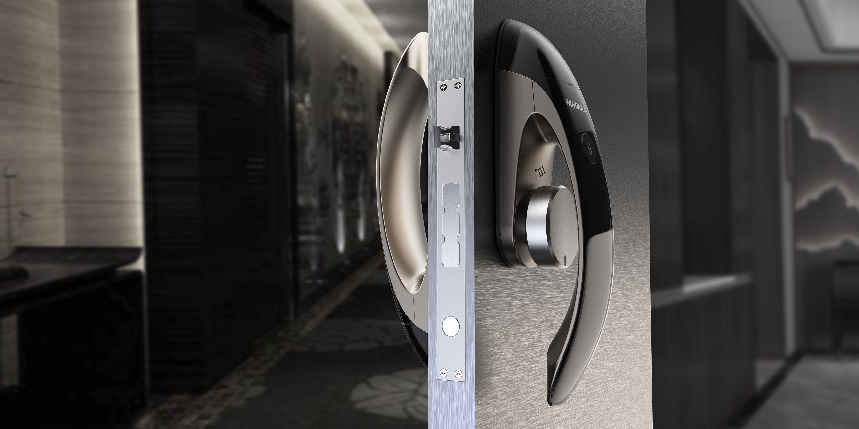 Home, smart, digital，