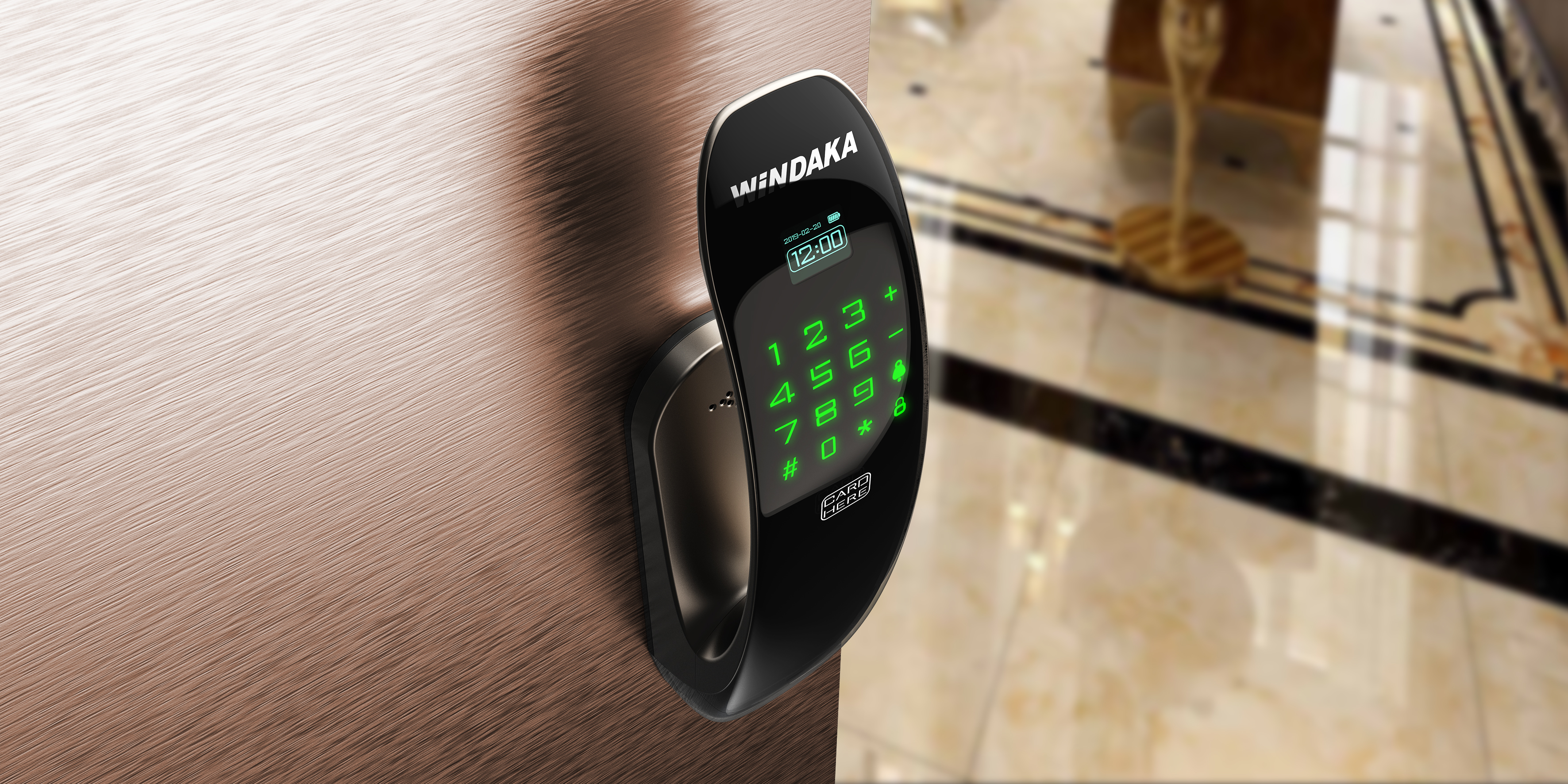 Home, smart, digital，