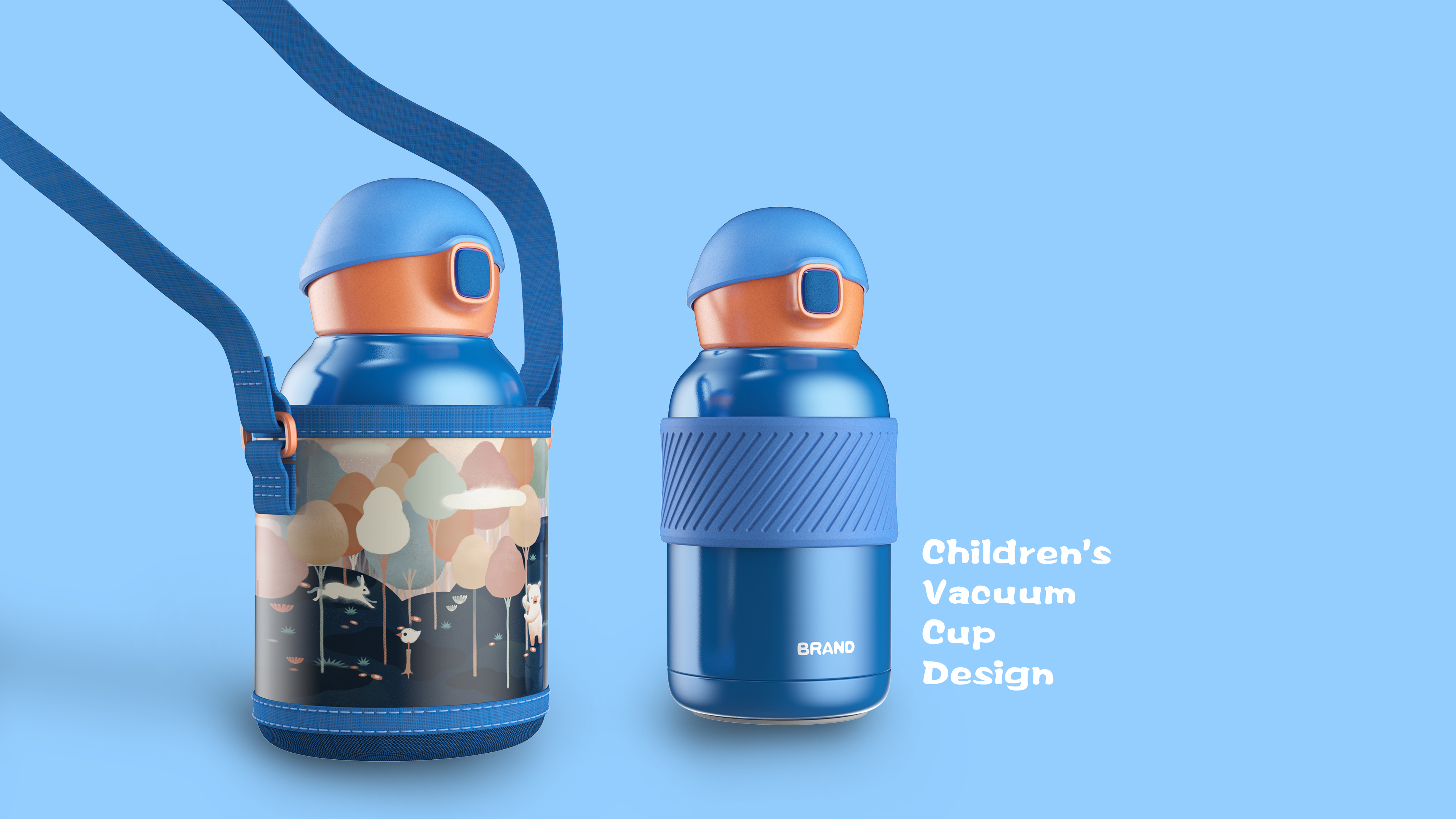 children，vacuum cup，