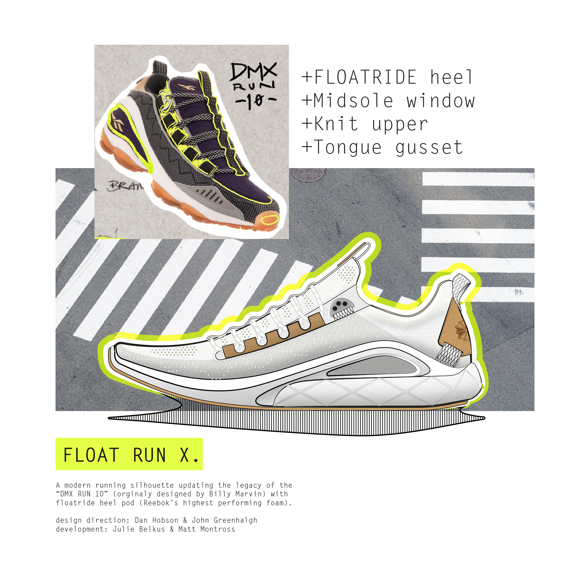 FLOAT RUN X，reebok ，outdoors，Running shoes，