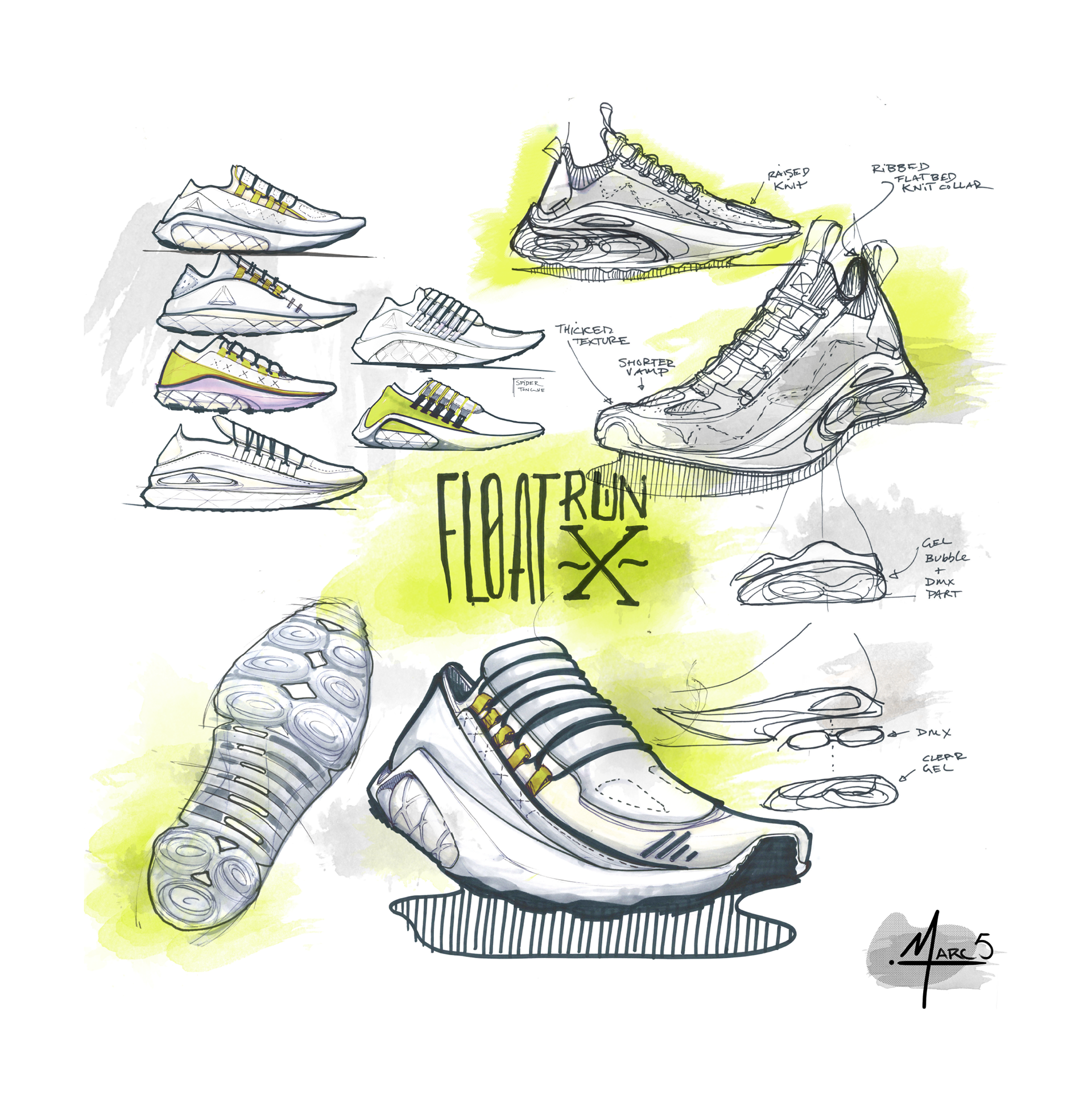 FLOAT RUN X，reebok ，outdoors，Running shoes，