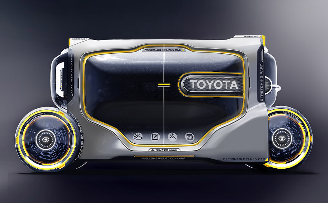 Intelligent mobile phone，automobile，future，